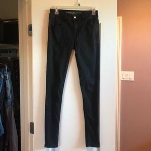 Black American Eagle Jegging